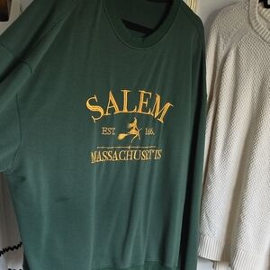 Vintage Green Salem Massachusetts Sweatshirt